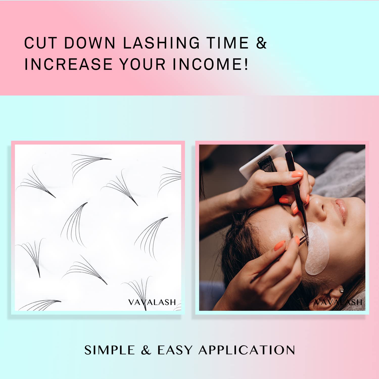 VAVALASH beginner-friendly design helps save time during appointments