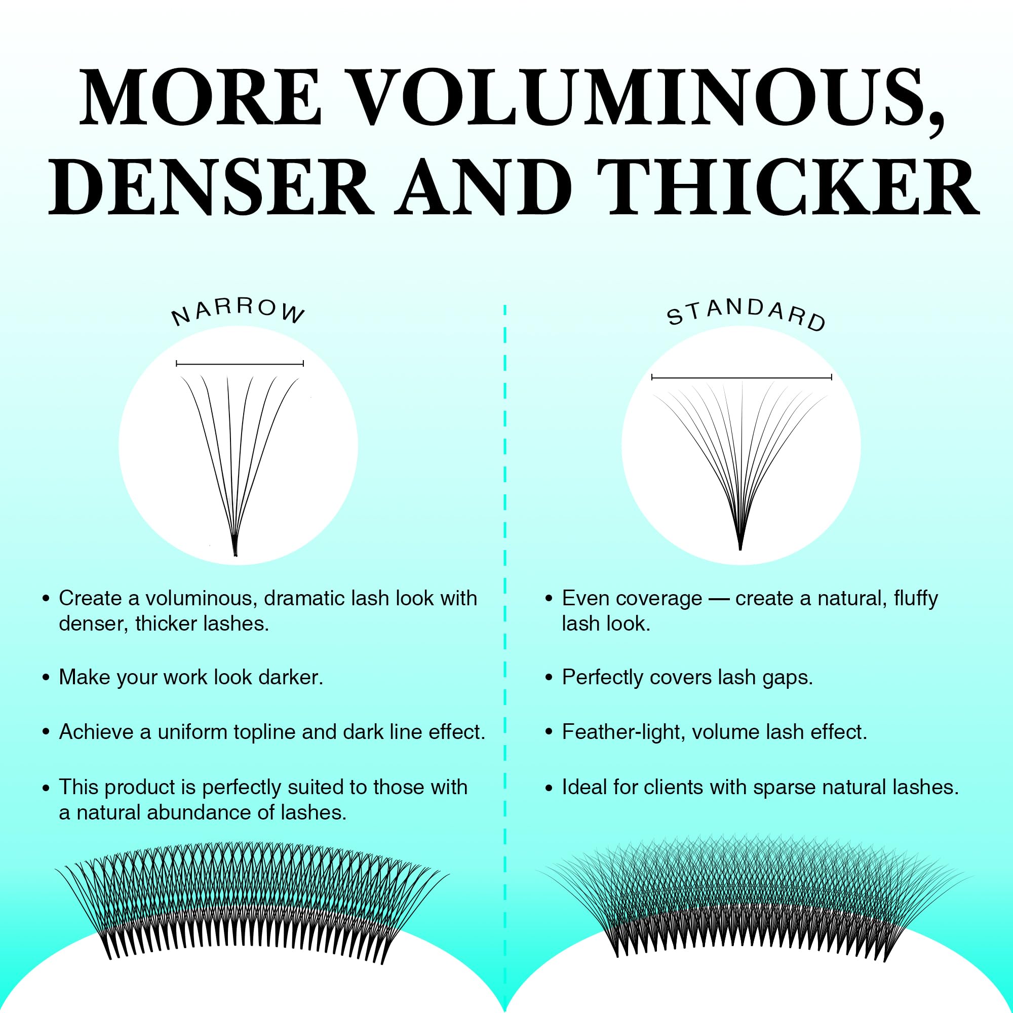VAVALASH lash strips peel away easily to save time during grafting.