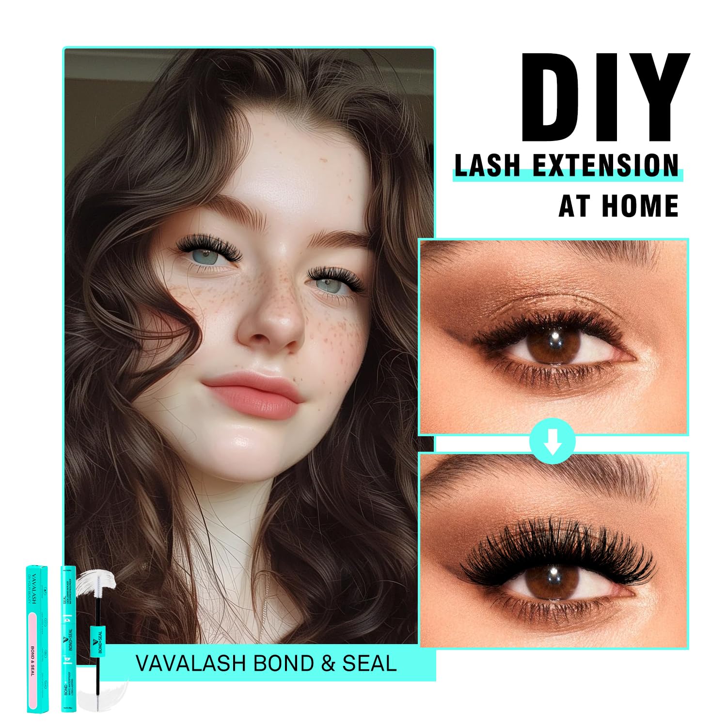 VAVALASH remover leaves no residue for quick, clean cleanup.