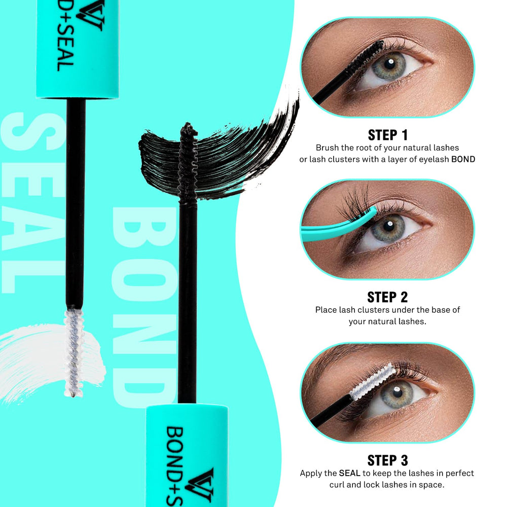 VAVALASH waterproof hold visual highlights strong lasting lash adhesion