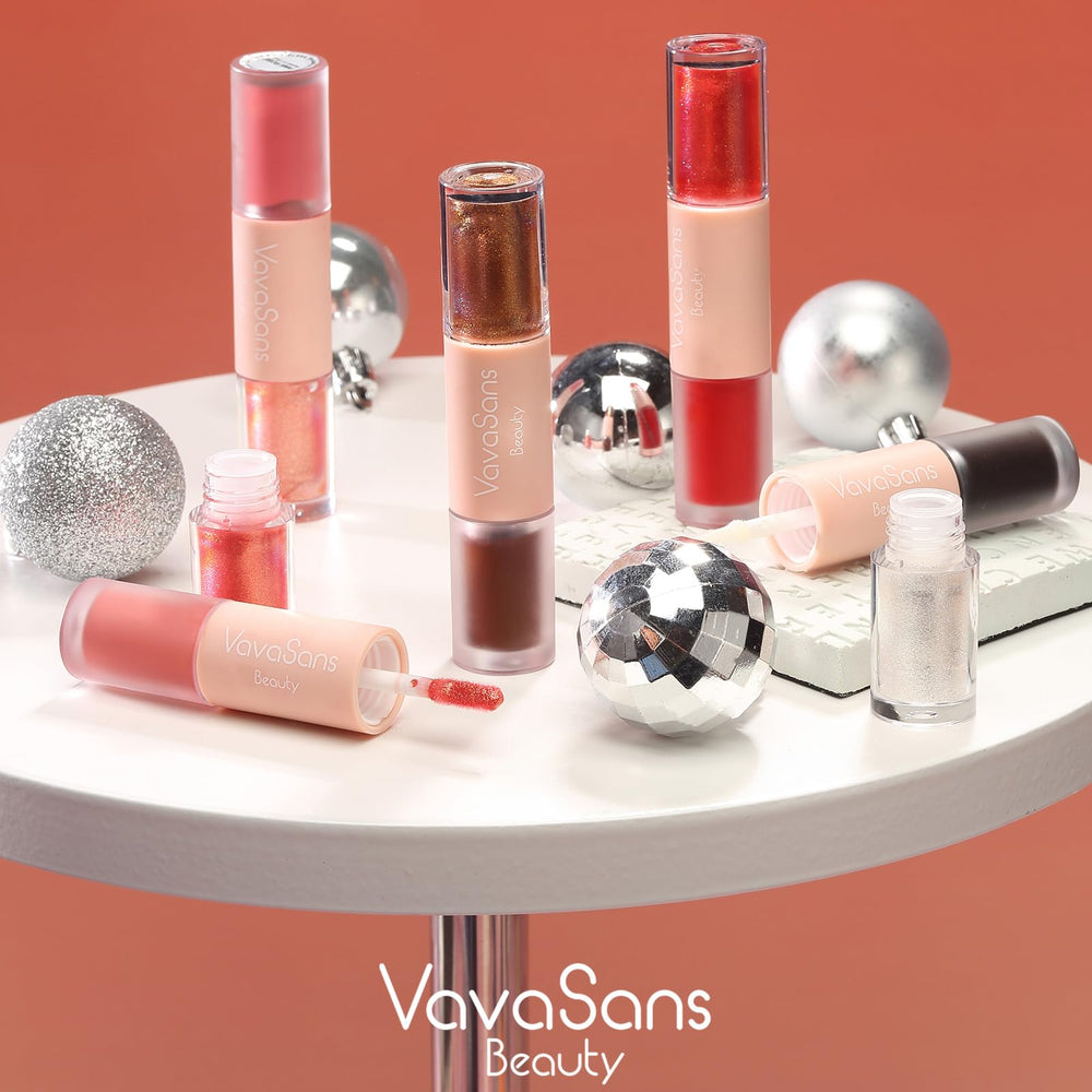 VavaSans vegan cruelty-free badge highlighting ethical makeup choice.