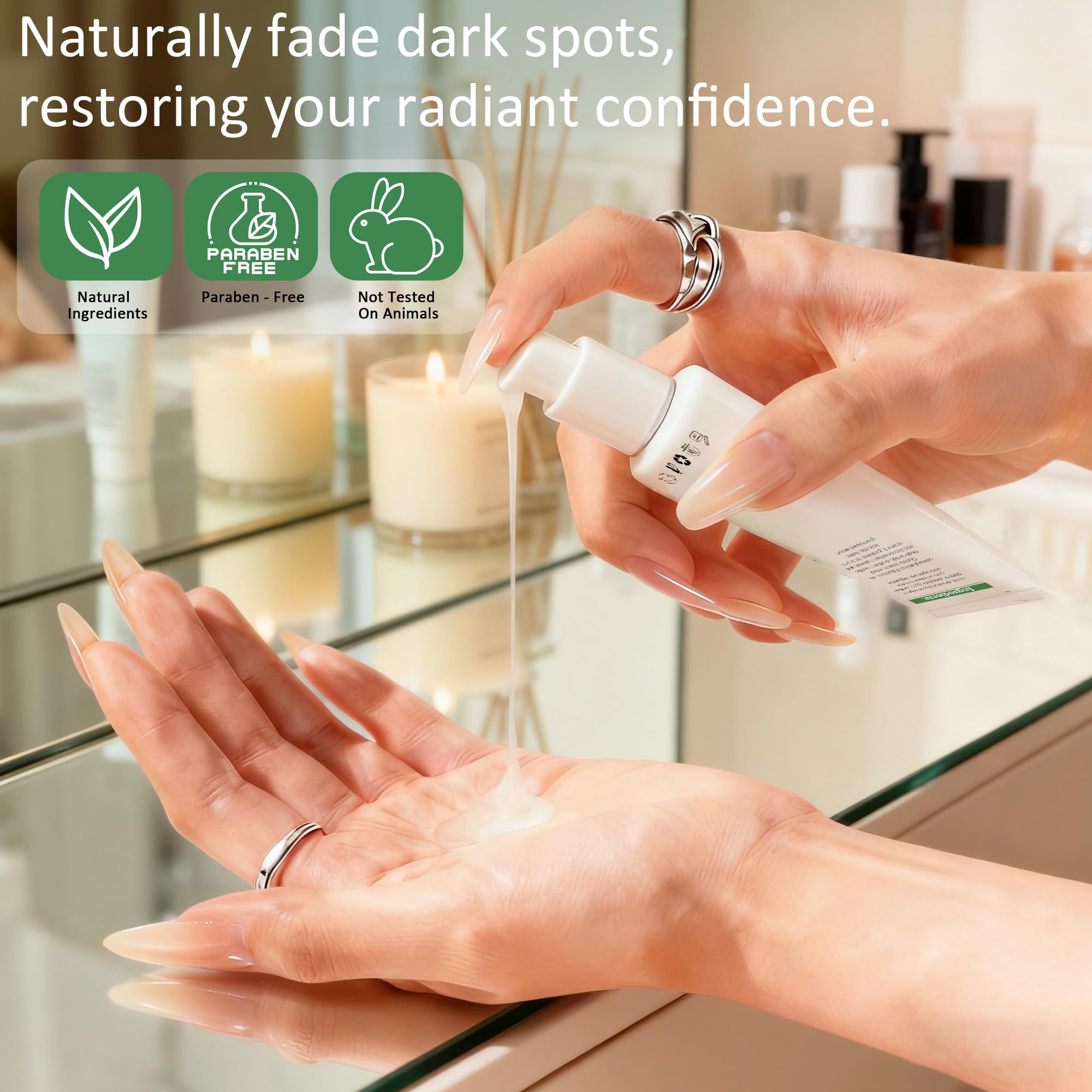 VBBV serum used across body areas for a unified complexion