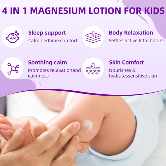 Veakson lavender magnesium cream for bedtime relaxation and skin care