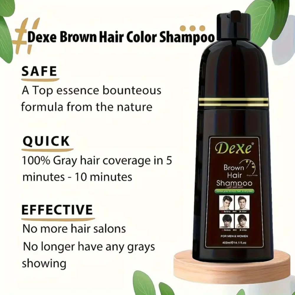 Vedora 100 percent gray hair coverage demonstrates full gray concealment.