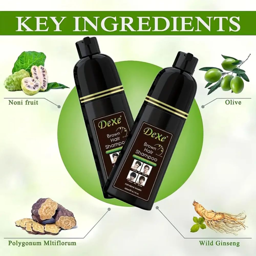 Vedora brown hair color shine reflects a healthy, lustrous finish.