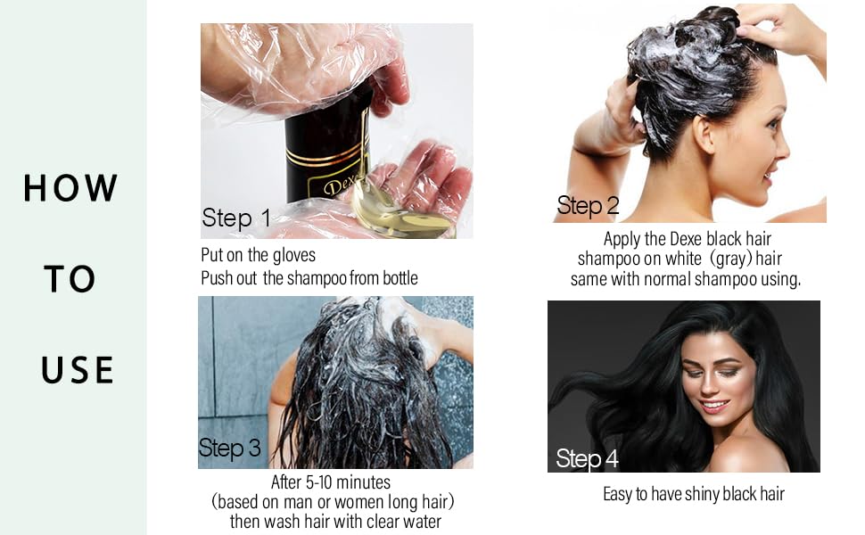 Vedora 3-in-1 product finish as hair dye shampoo conditioner