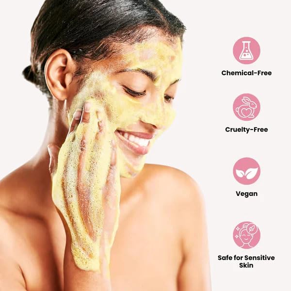 VEECENT silicone brush-ready cleanser image illustrating gentle circular application