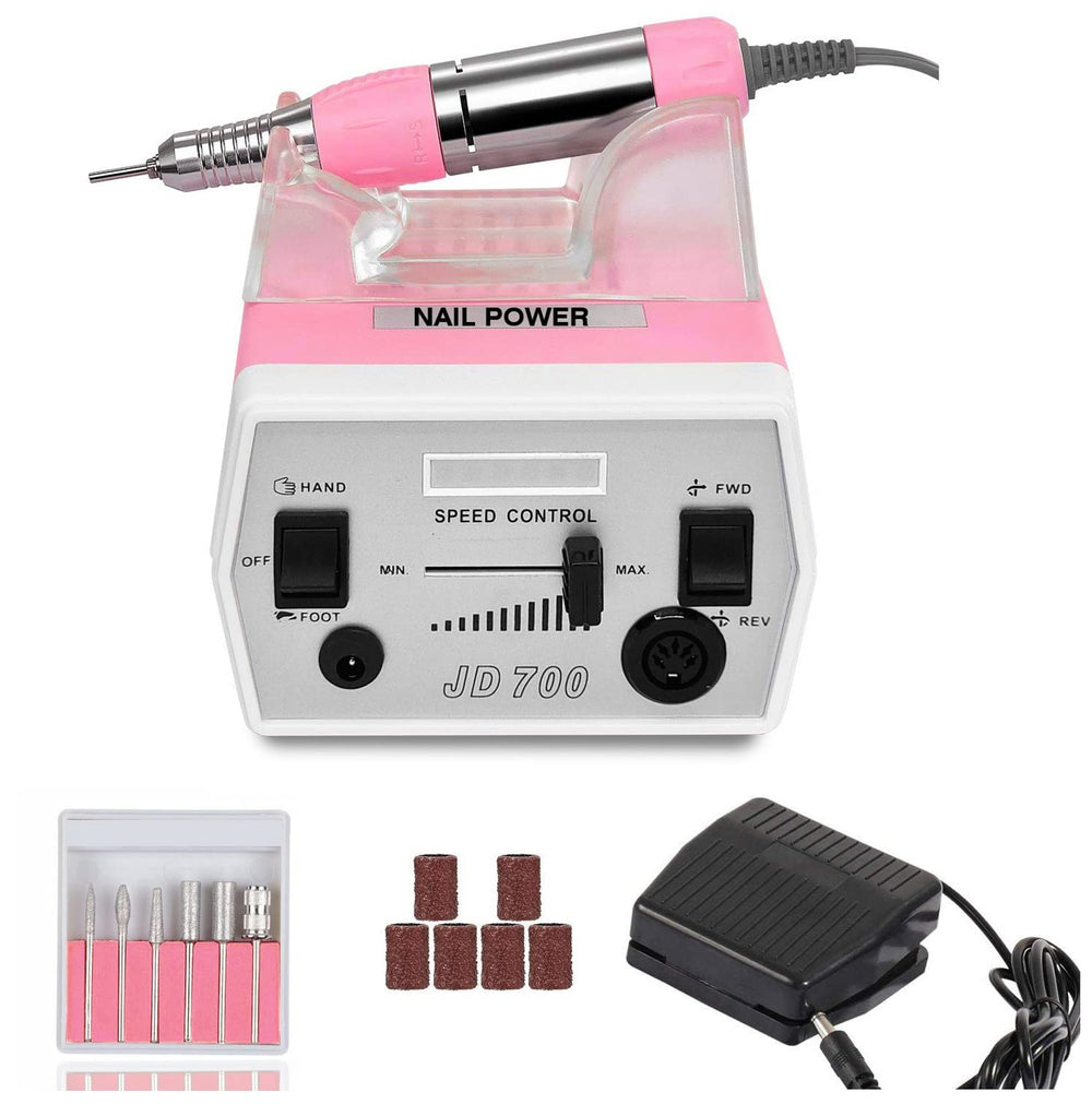 Véfaîî JD700 motor image showing powerful, quiet operation for precise nail work.