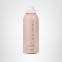 VEGAMOUR GRO Dry Shampoo 3.95 oz can, easy to store and travel-friendly.