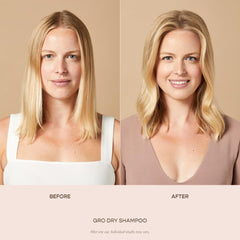 VEGAMOUR GRO dry shampoo root lift creates fuller-looking hair.