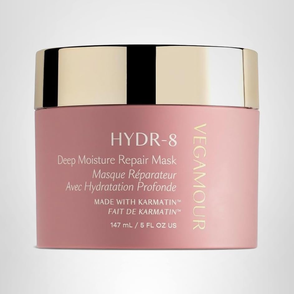 VEGAMOUR HYDR-8 packaging emphasizes clean vegan cruelty-free beauty
