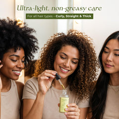 Veganic Hair Growth Oil with rosemary focus for hair nourishment.