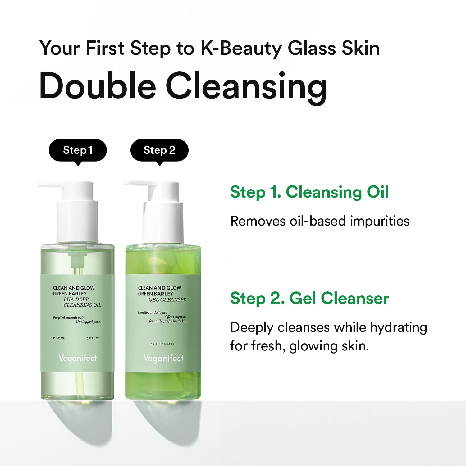 Korean superfood ingredients imagery representing barrier care and radiance.