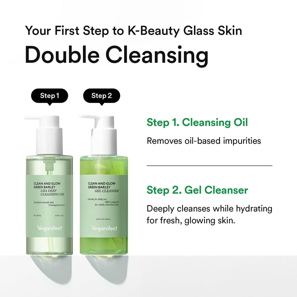 Korean superfood ingredients imagery representing barrier care and radiance.