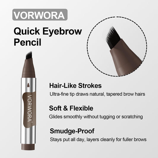 VEIAH Eyebrow Pen fine fiber tip creates hair-like strokes