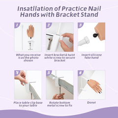 Veikmv nail buffer provides smooth surfaces for better tips adhesion
