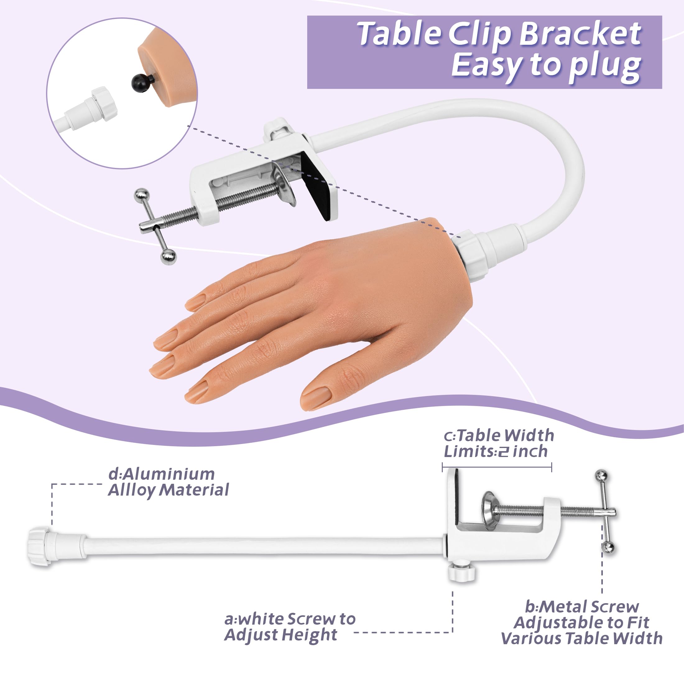 Veikmv nail clipper designed for clean, quick tip removal