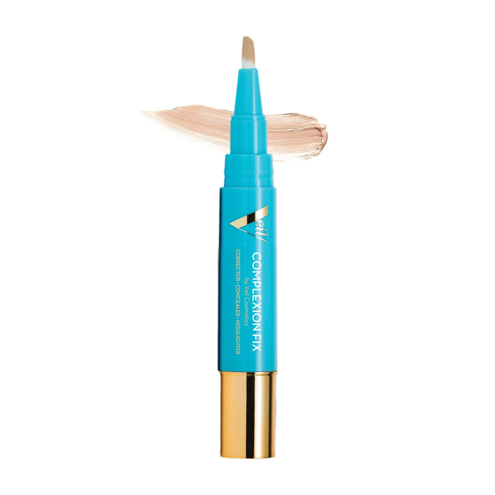 Veil Cosmetics Complexion Fix Concealer pen applying for natural coverage and hydration