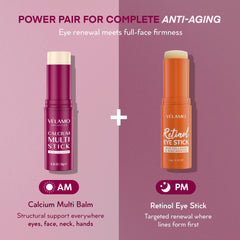 VELAMO ADVANCED Calcium Multi Balm Stick packaging designed for easy travel.