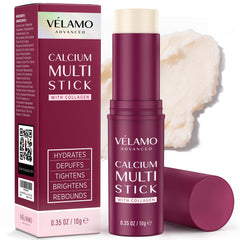 VELAMO ADVANCED Calcium Multi Balm Stick under-eye hydration and smoothing.
