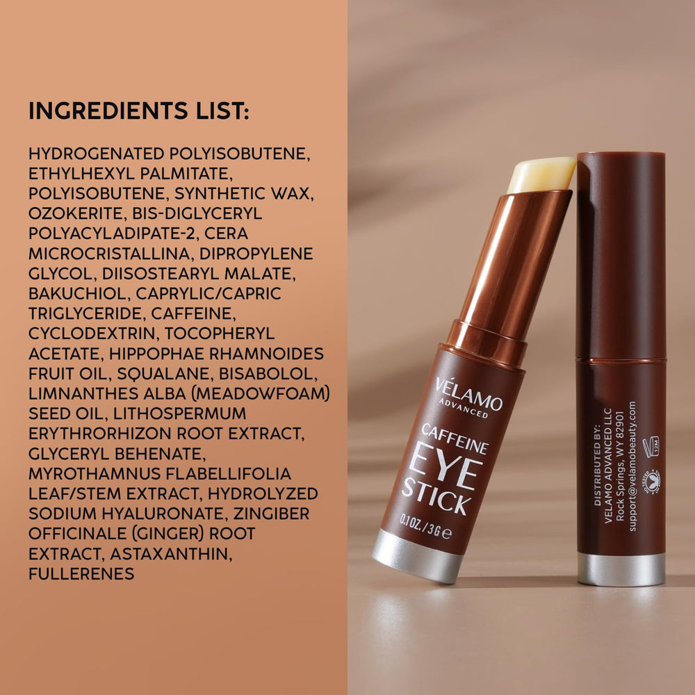 VELAMO ADVANCED dermatologist-tested seal indicating suitability for sensitive skin