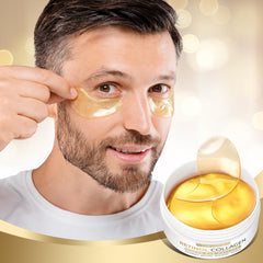 VELAMO ADVANCED night-use scene showing patch wear during a nighttime skincare routine
