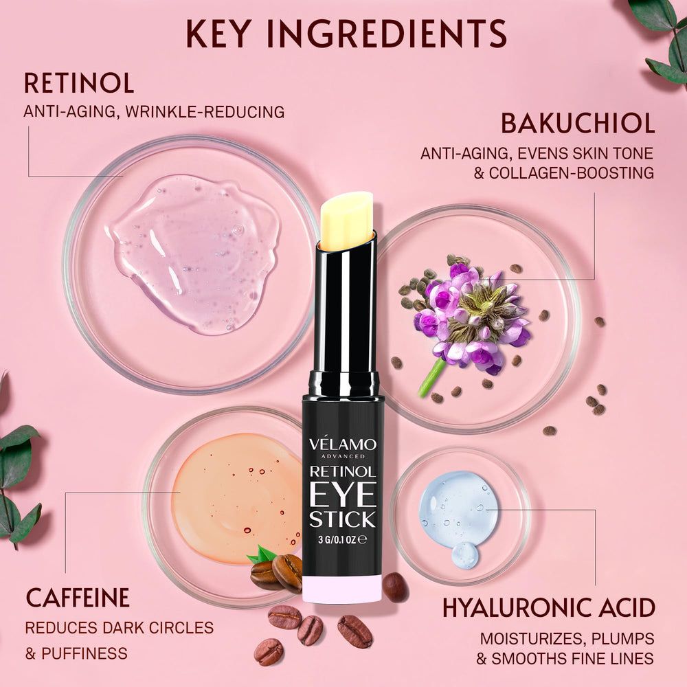 Gentle formula suitable for the under-eye area and surrounding skin.