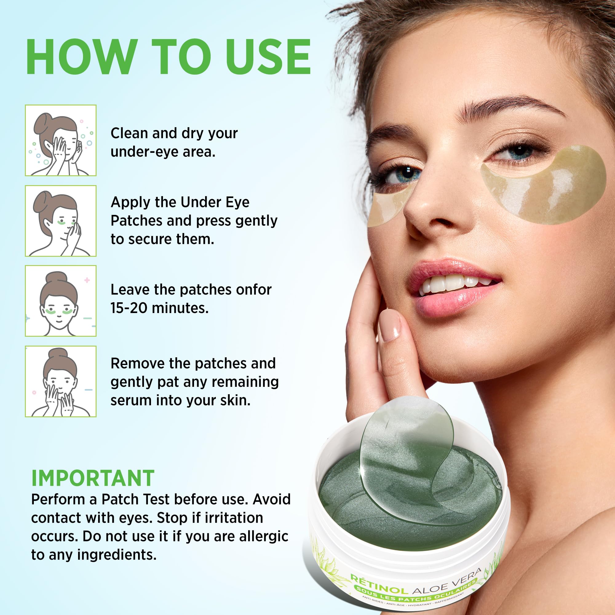 VELAMO ADVANCED wrinkles patch soften fine lines around the eyes overnight