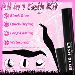 Veleasha lashes for masquerade glamour at parties or photo shoots.