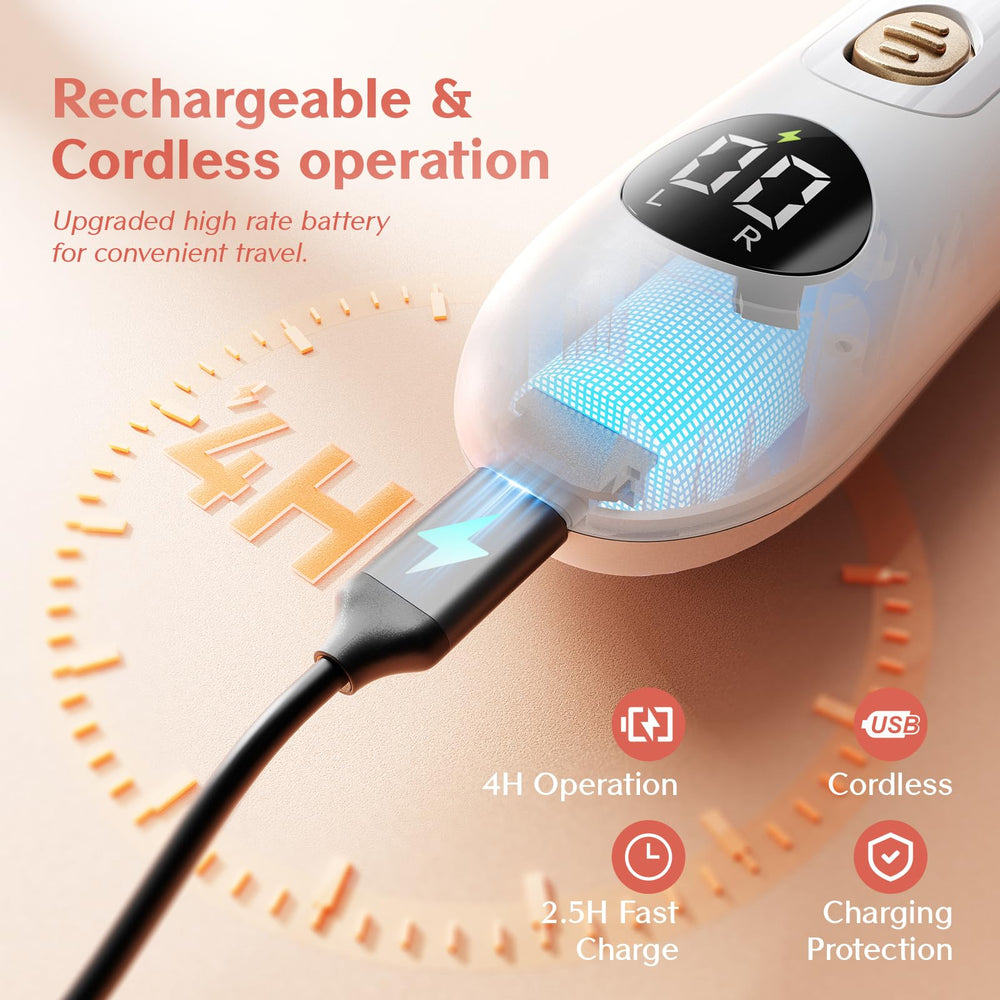 Velnail 15 speed control from gentle to powerful