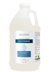 Velona Glycerin Vegetable USP Grade 64 oz bottle, clear and pure for skin care
