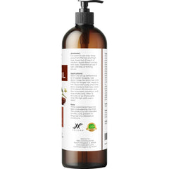 Velona Jojoba Oil applied to hair, helps manage frizz and adds shine.