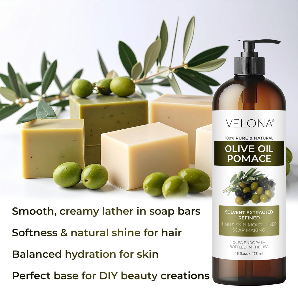 Velona Olive Pomace Oil hair mask adds softness and natural sheen
