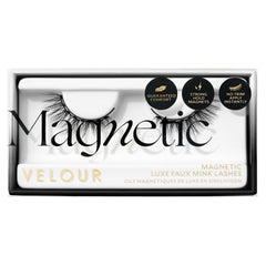 Velour magnetic eyelashes with 8 magnets on the band for strong hold.