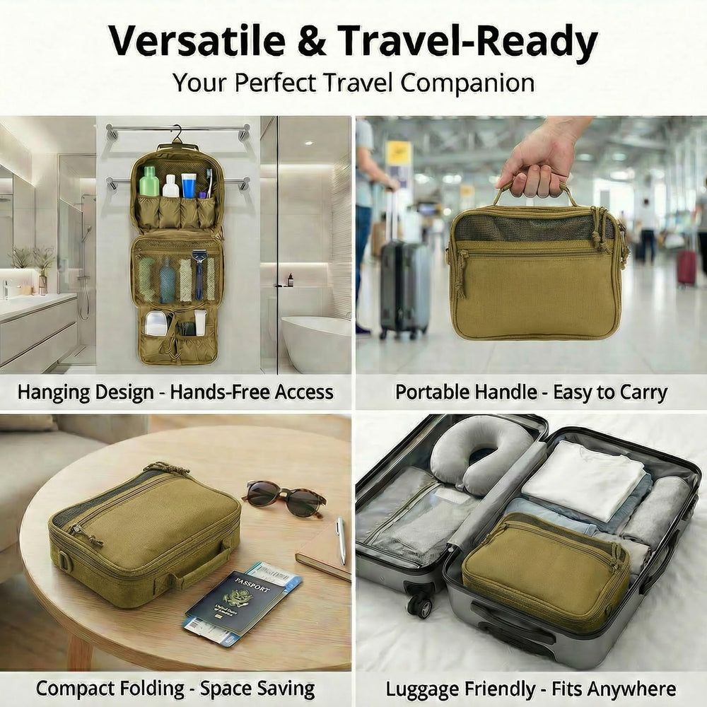 VELVEBAG built-in hanging hook and lanyard provide hands-free access and versatility