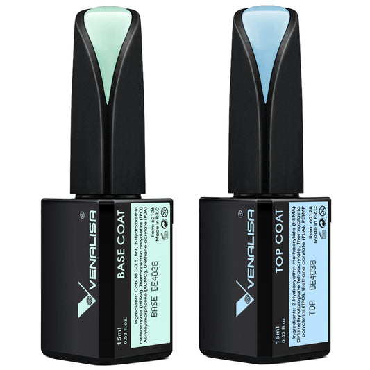 VENALISA base coat 15ml bottle boosts adhesion for longer-lasting nails.