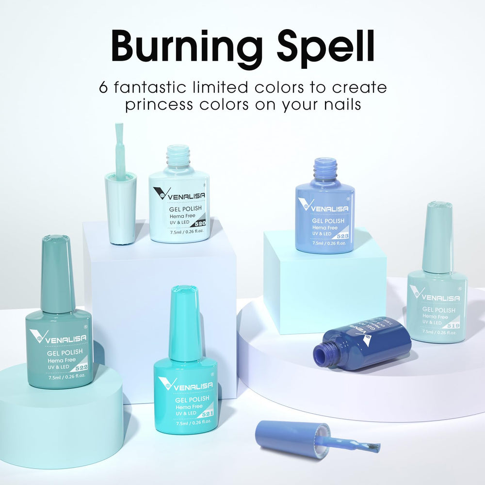 V VENALISA curing with UV/LED lamp ensures reliable hardening for durable at-home manicures.