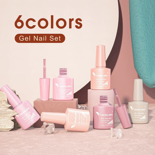 V VENALISA color swatches reveal rich, pigmented gel finishes