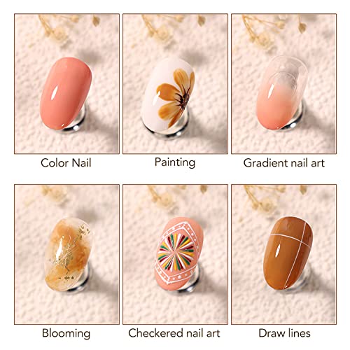 VENALISA compatibility with natural, gel, and acrylic nails.