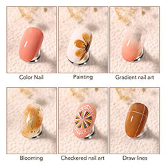 VENALISA compatibility with natural, gel, and acrylic nails.