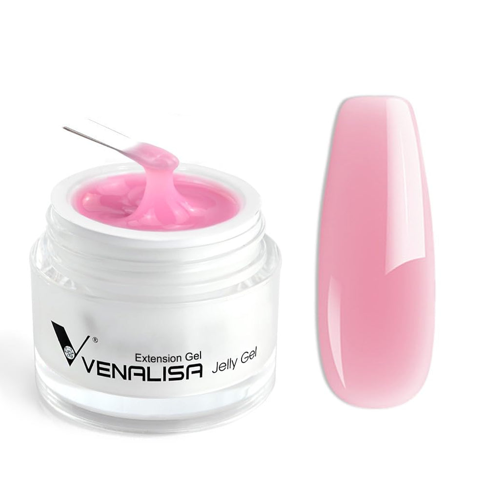 VENALISA hard gel bottle 50ml for durable nail extensions.