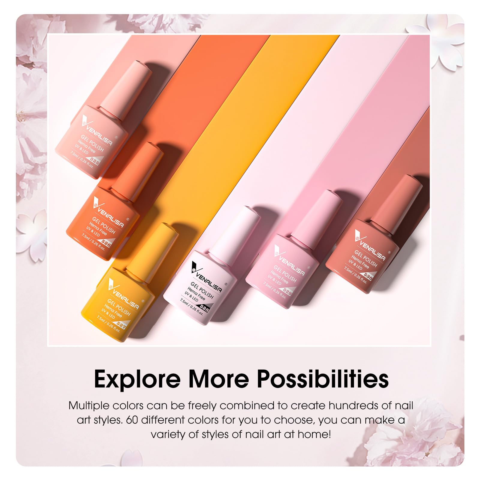 VENALISA VIP5 reinforce gel strengthens tips for durable nails.