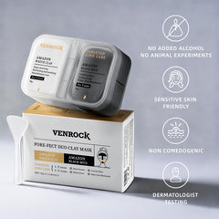Venrock glow after rinse showing balanced shine and soft cheeks