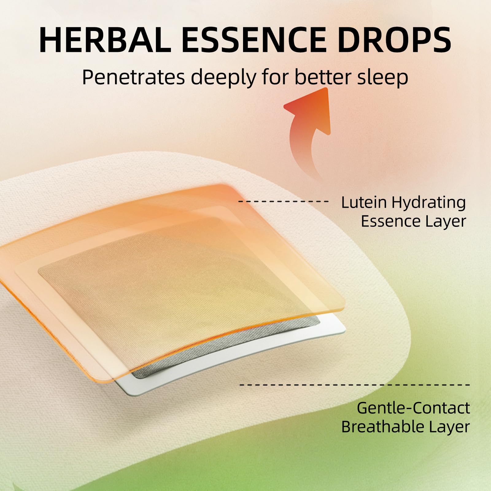 Venrock eye mask used during 45-minute treatment for relaxation.