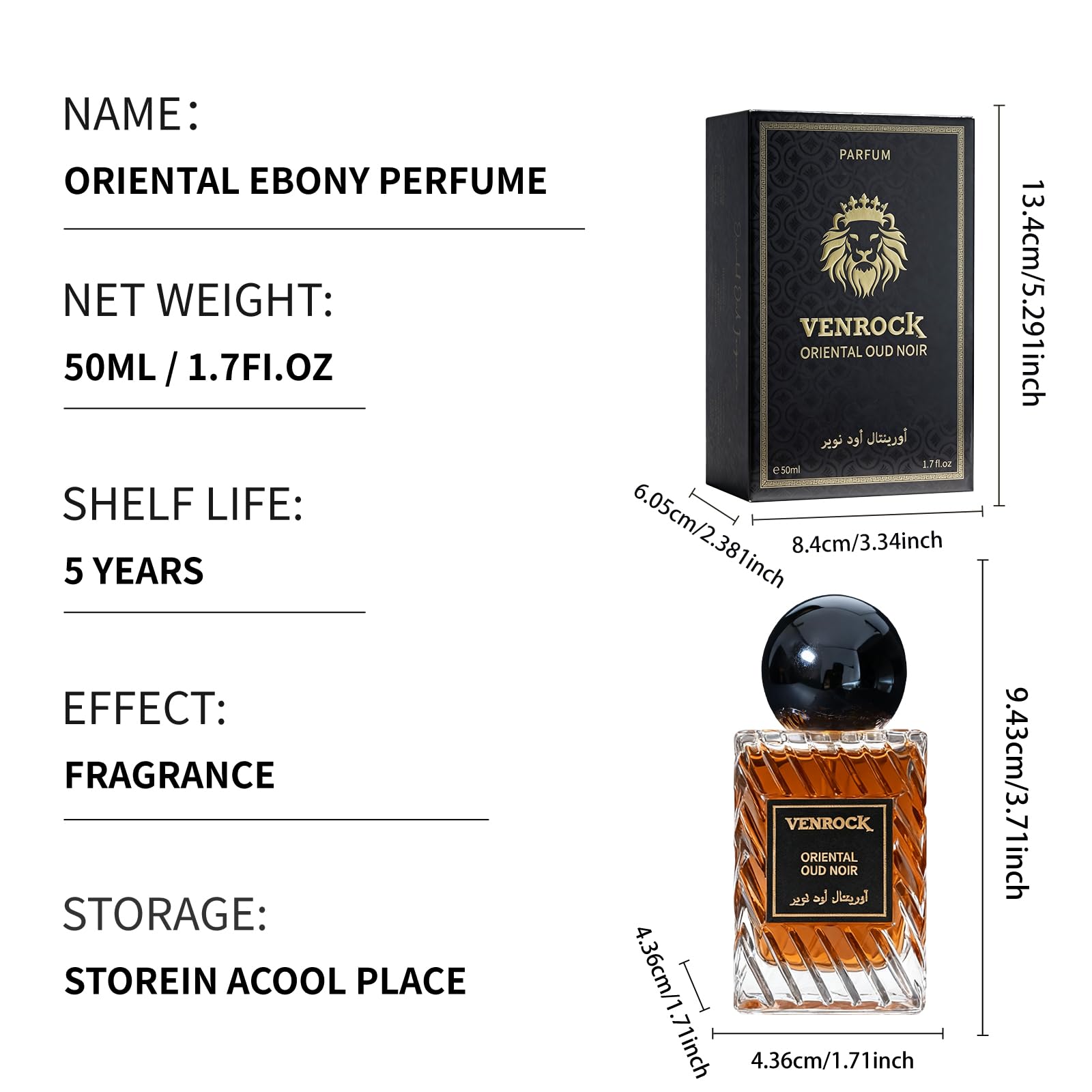 Venrock Oriental Oud Noir close-up of oud-amber base warmth