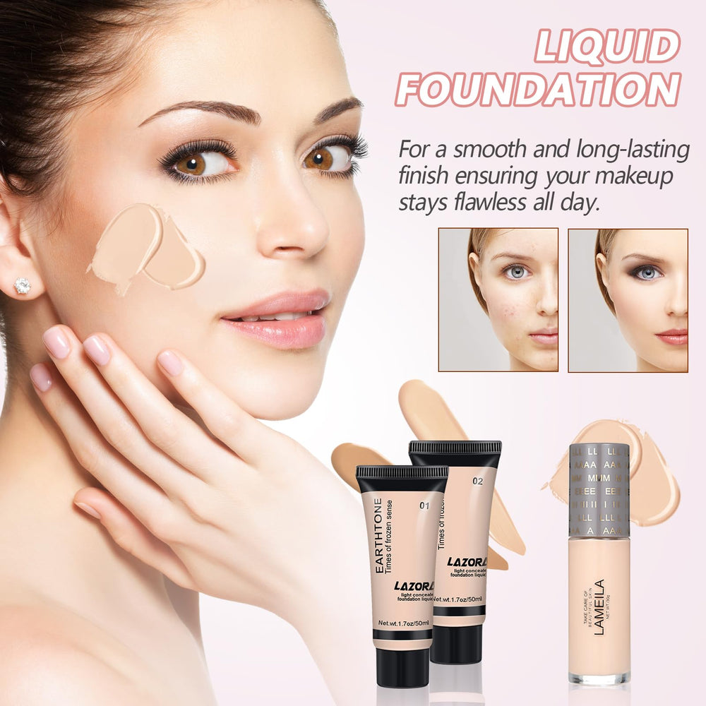 venshun all-in-one makeup kit eyebrow pencil for defined brows and precise shaping