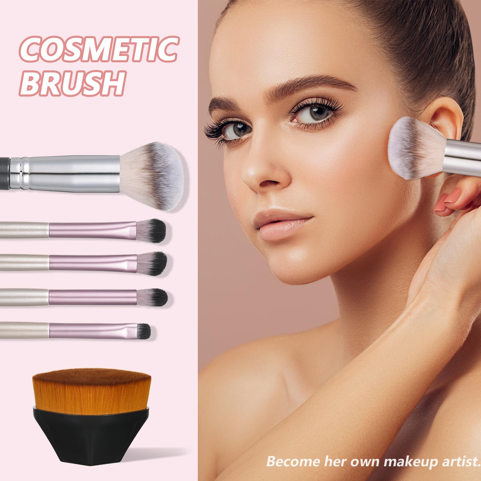 venshun all-in-one makeup kit face powder for a matte, flawless finish