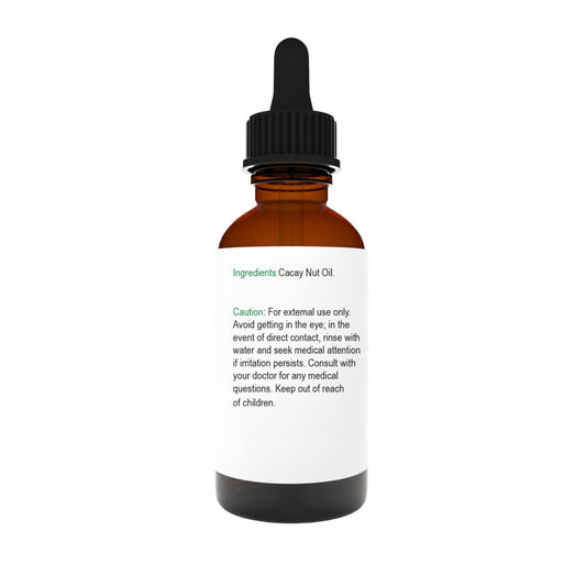 Dropper of Vera Botanics Cacay Nut Oil for precise application.