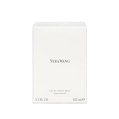 Vera Wang EDP bottle close-up lilies conveys refined floral mood for dates