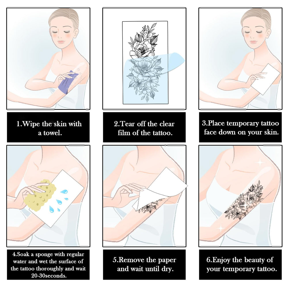 VERKSTAD quick-easy-application tattoos in minutes